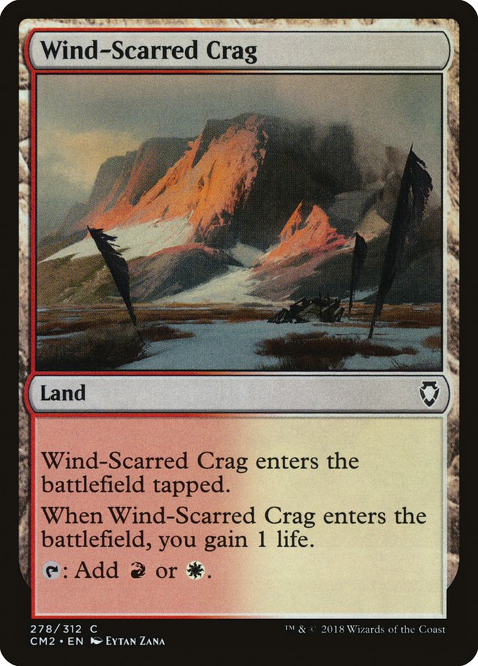 Wind-Scarred Crag [Commander Anthology Volume II] | Pandora's Boox