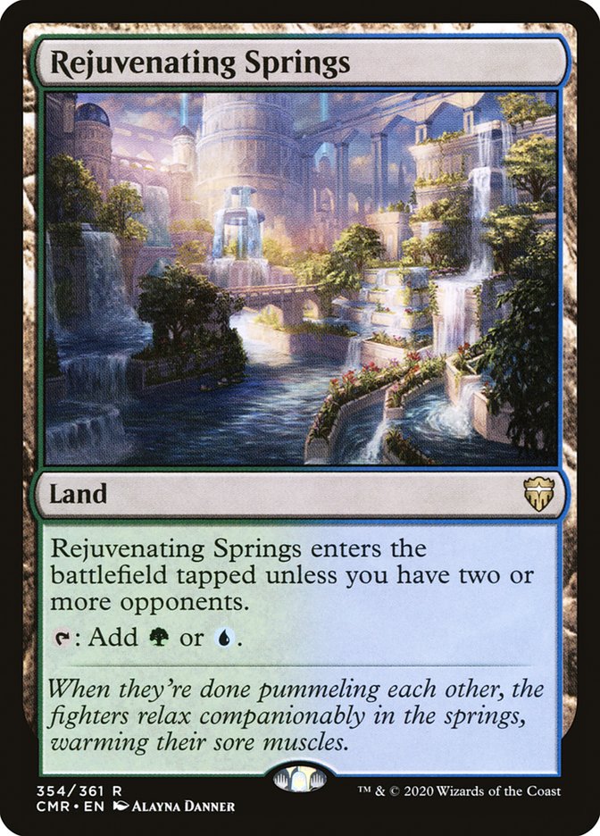 Rejuvenating Springs [Commander Legends] | Pandora's Boox