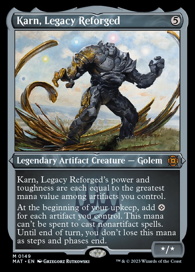 Karn, Legacy Reforged (Foil Etched) [March of the Machine: The Aftermath] | Pandora's Boox