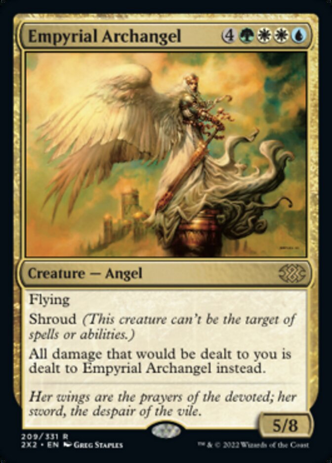 Empyrial Archangel [Double Masters 2022] | Pandora's Boox