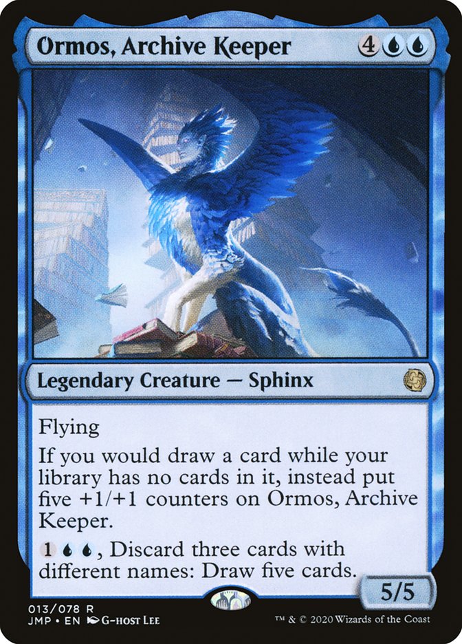 Ormos, Archive Keeper [Jumpstart] | Pandora's Boox