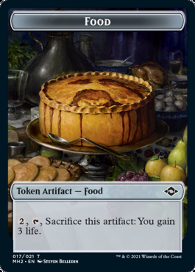 Food (17) // Thopter Double-Sided Token [Modern Horizons 2 Tokens] | Pandora's Boox