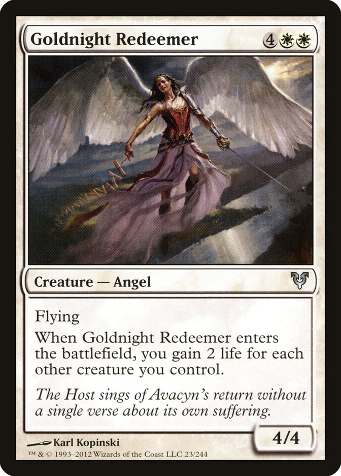 Goldnight Redeemer [Avacyn Restored] | Pandora's Boox