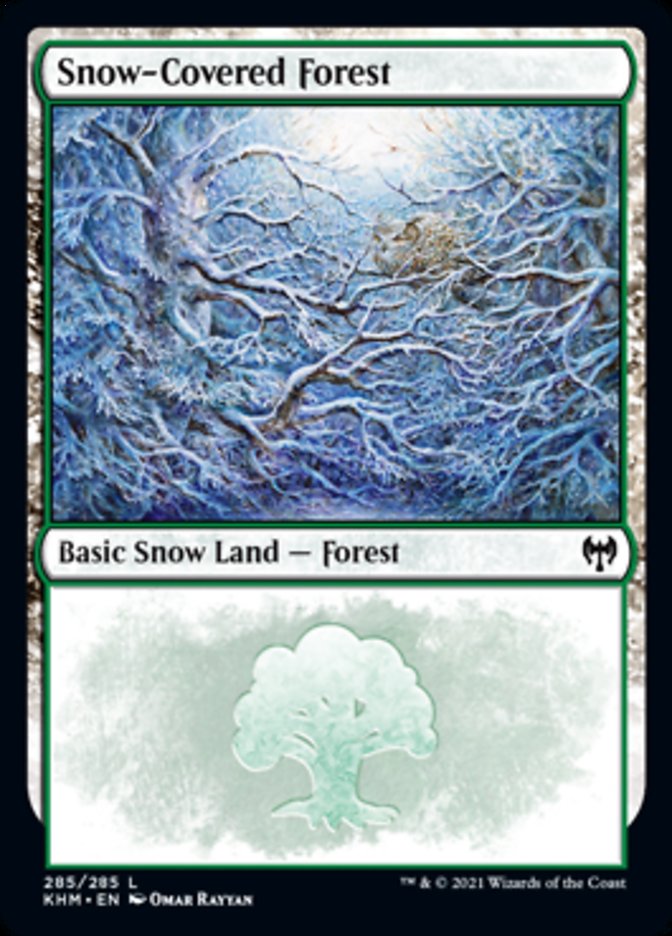 Snow-Covered Forest (285) [Kaldheim] | Pandora's Boox