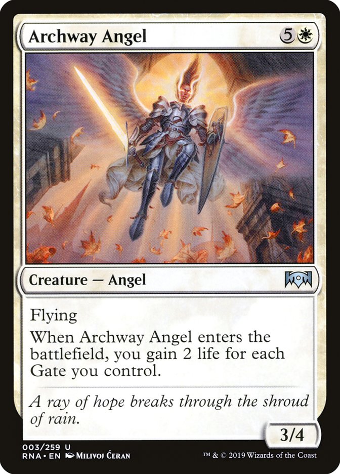 Archway Angel [Ravnica Allegiance] | Pandora's Boox