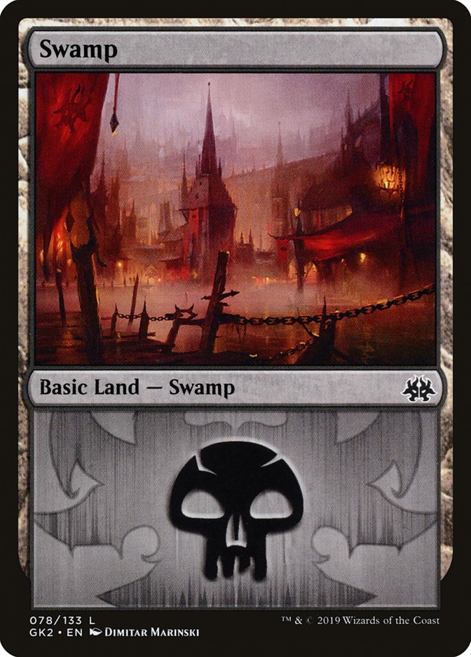 Swamp (78) [Ravnica Allegiance Guild Kit] | Pandora's Boox