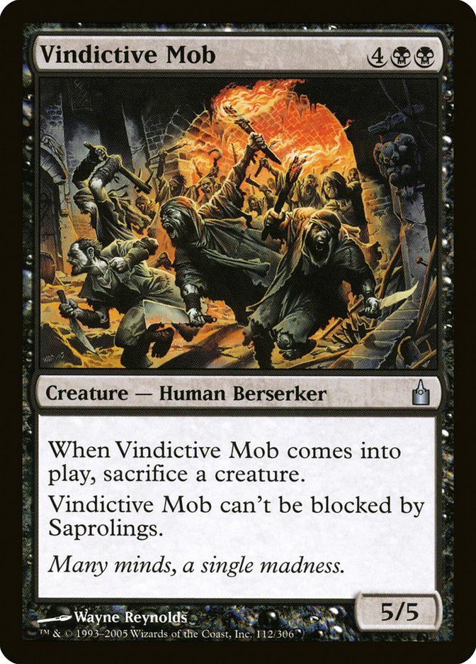 Vindictive Mob [Ravnica: City of Guilds] | Pandora's Boox