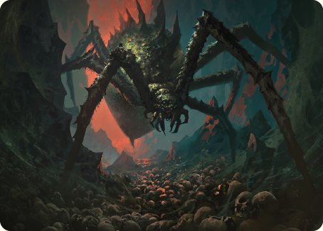 Shelob, Child of Ungoliant Art Card [The Lord of the Rings: Tales of Middle-earth Art Series] | Pandora's Boox