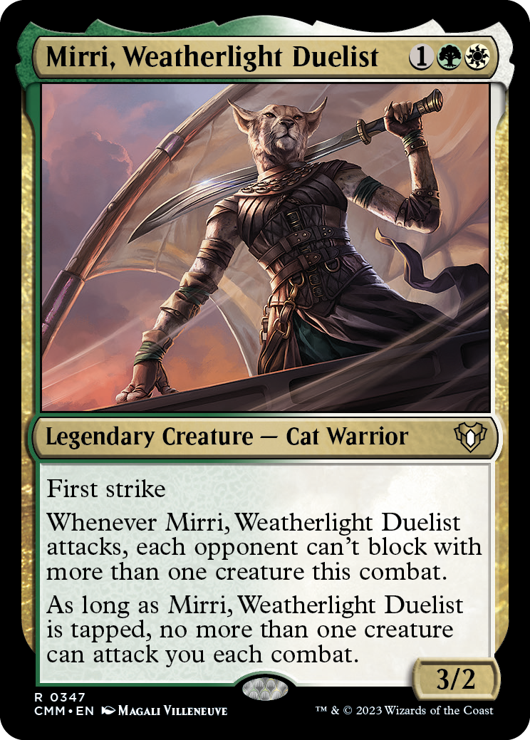Mirri, Weatherlight Duelist [Commander Masters] | Pandora's Boox