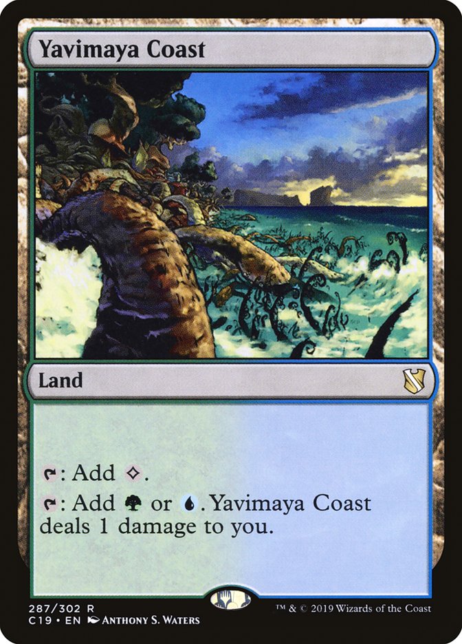 Yavimaya Coast [Commander 2019] | Pandora's Boox