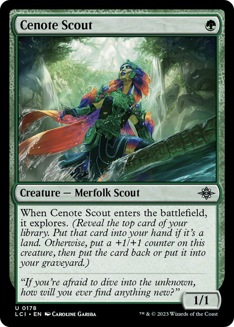 Cenote Scout [The Lost Caverns of Ixalan] | Pandora's Boox