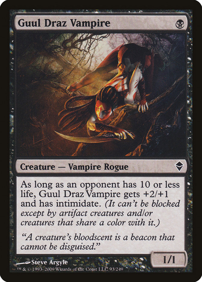 Guul Draz Vampire [Zendikar] | Pandora's Boox