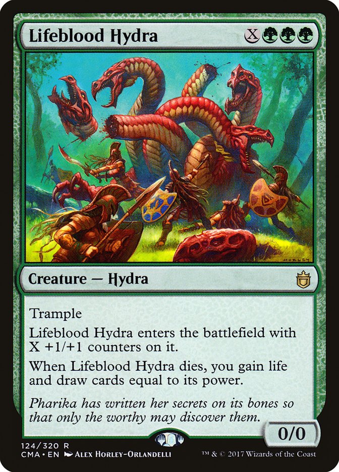 Lifeblood Hydra [Commander Anthology] | Pandora's Boox