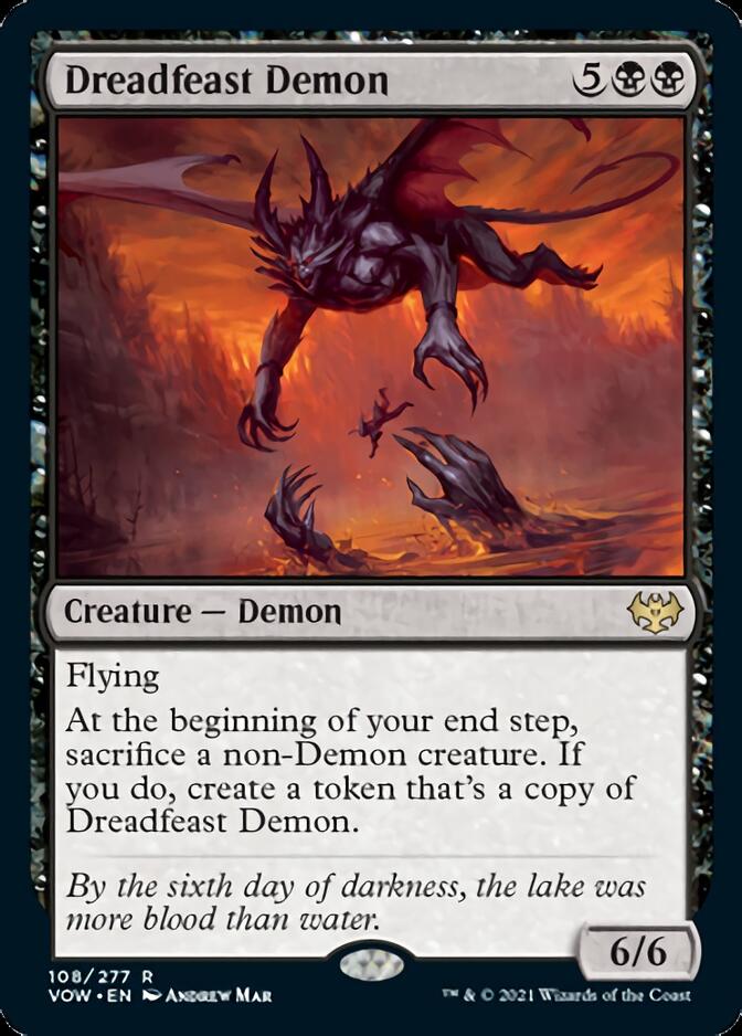 Dreadfeast Demon [Innistrad: Crimson Vow] | Pandora's Boox
