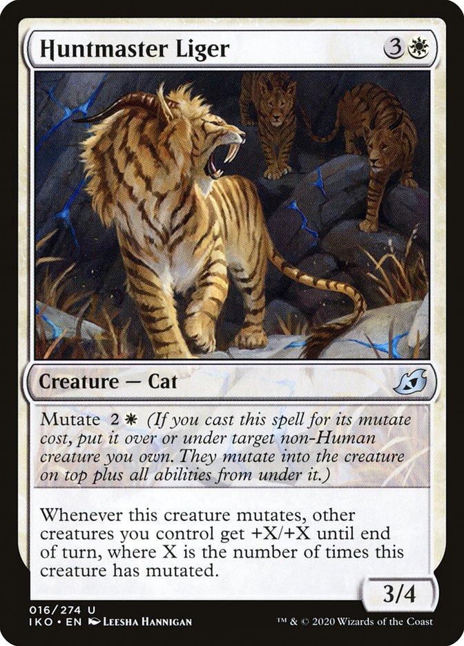Huntmaster Liger [Ikoria: Lair of Behemoths] | Pandora's Boox