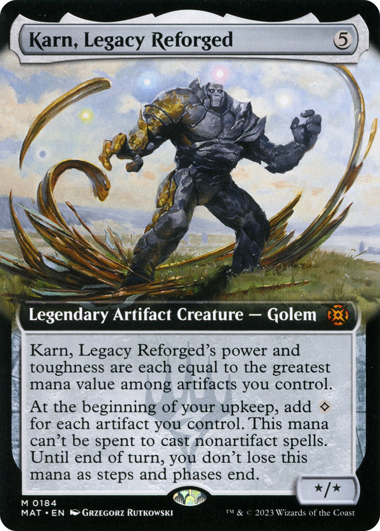Karn, Legacy Reforged (Extended Art) [March of the Machine: The Aftermath] | Pandora's Boox