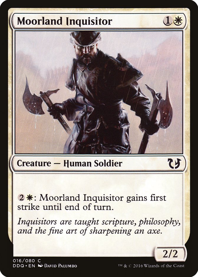 Moorland Inquisitor [Duel Decks: Blessed vs. Cursed] | Pandora's Boox