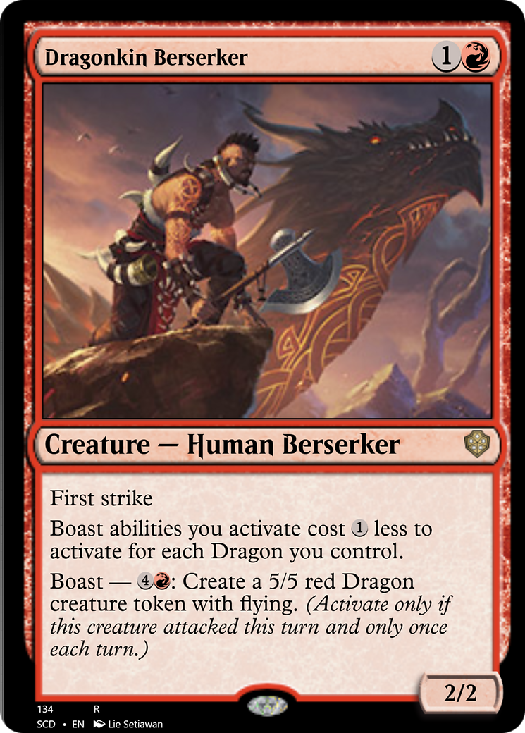 Dragonkin Berserker [Starter Commander Decks] | Pandora's Boox