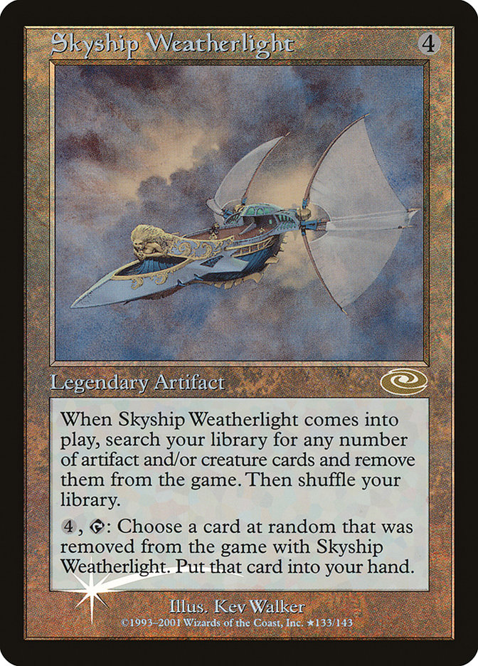 Skyship Weatherlight (Kev Walker) [Planeshift] | Pandora's Boox