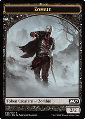 Zombie // Thopter Double-Sided Token (Game Night) [Core Set 2019 Tokens] | Pandora's Boox