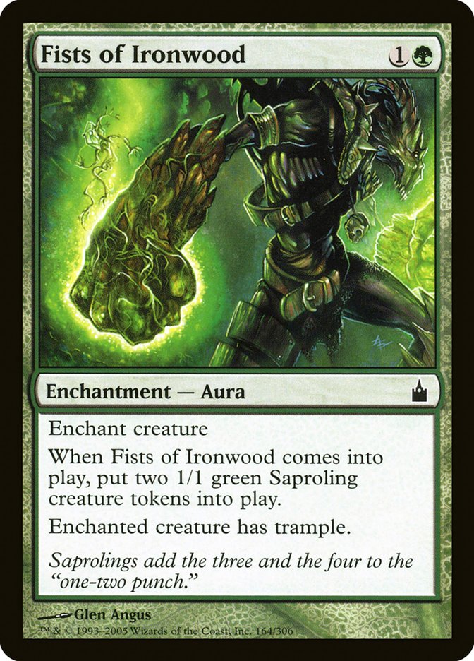 Fists of Ironwood [Ravnica: City of Guilds] | Pandora's Boox