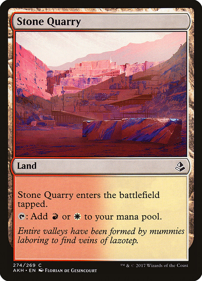 Stone Quarry [Amonkhet] | Pandora's Boox