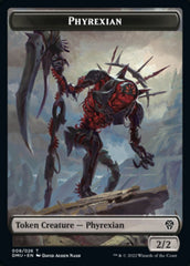 Phyrexian // Insect Double-Sided Token [Dominaria United Tokens] | Pandora's Boox