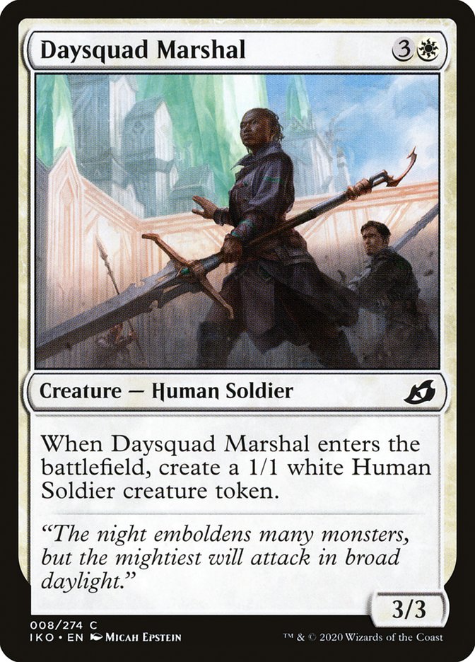 Daysquad Marshal [Ikoria: Lair of Behemoths] | Pandora's Boox