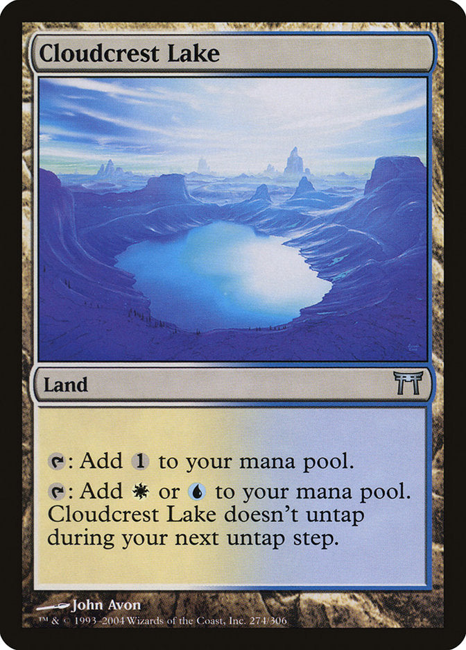 Cloudcrest Lake [Champions of Kamigawa] | Pandora's Boox