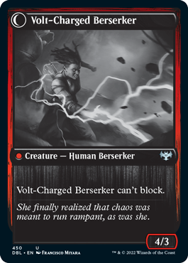 Voltaic Visionary // Volt-Charged Berserker [Innistrad: Double Feature] | Pandora's Boox