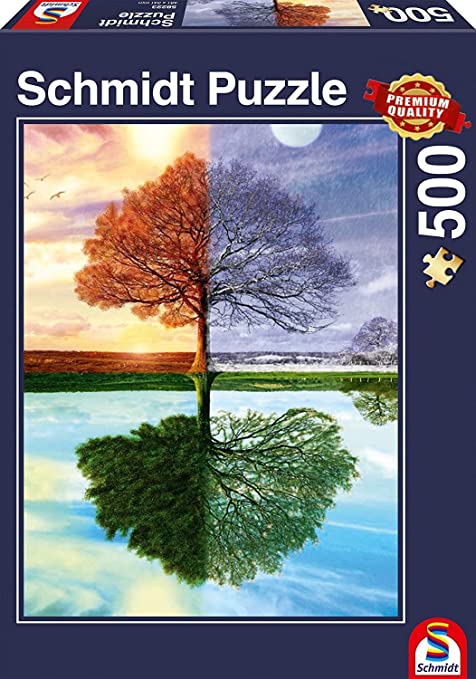 500pc puzzle: The Seasons Tree | Pandora's Boox