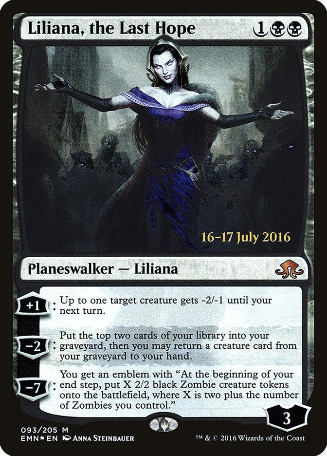 Liliana, the Last Hope [Eldritch Moon Prerelease Promos] | Pandora's Boox