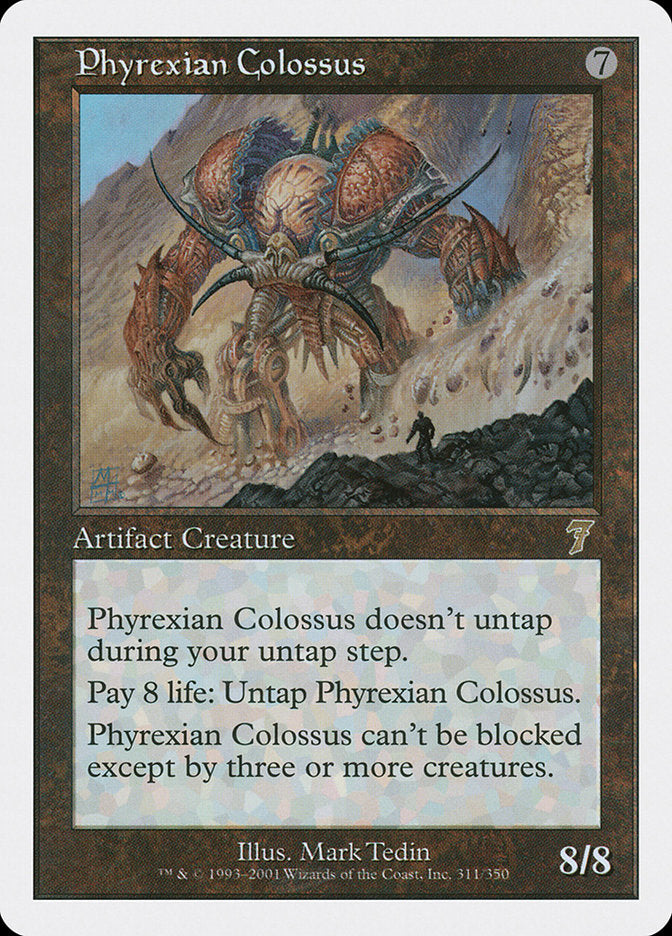 Phyrexian Colossus [Seventh Edition] | Pandora's Boox