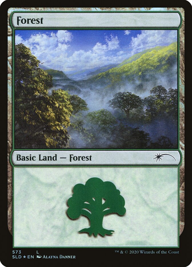 Forest (Lands) (573) [Secret Lair Drop Promos] | Pandora's Boox