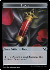 Blood // Shapeshifter Double-Sided Token [March of the Machine Commander Tokens] | Pandora's Boox
