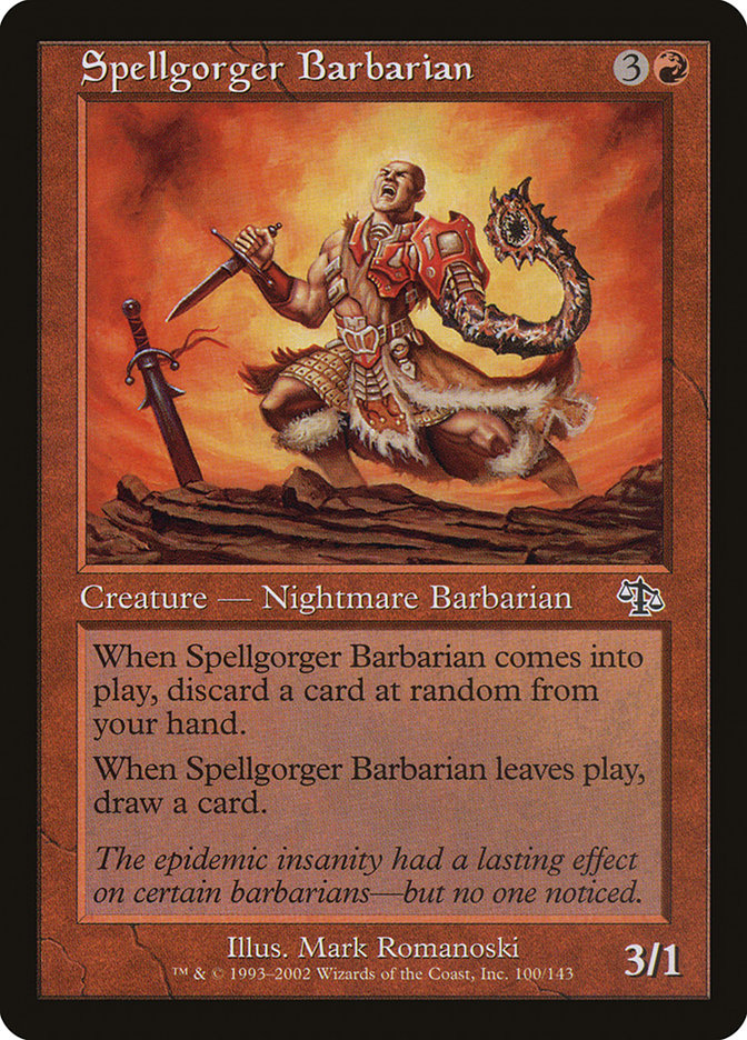 Spellgorger Barbarian [Judgment] | Pandora's Boox