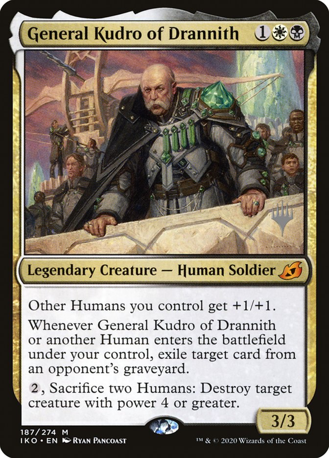 General Kudro of Drannith (Promo Pack) [Ikoria: Lair of Behemoths Promos] | Pandora's Boox