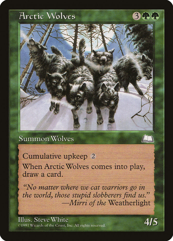 Arctic Wolves [Weatherlight] | Pandora's Boox