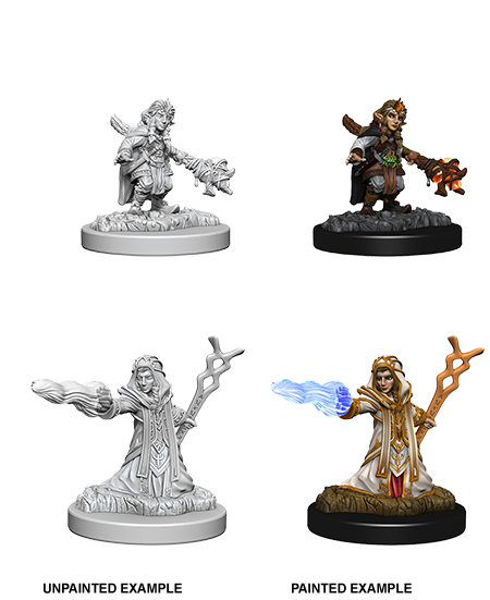 Nolzur's Marvelous Miniatures W6 Gnome Wizard Female