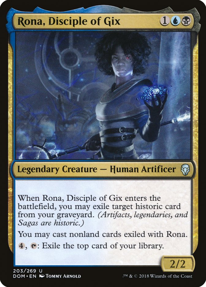 Rona, Disciple of Gix [Dominaria] | Pandora's Boox
