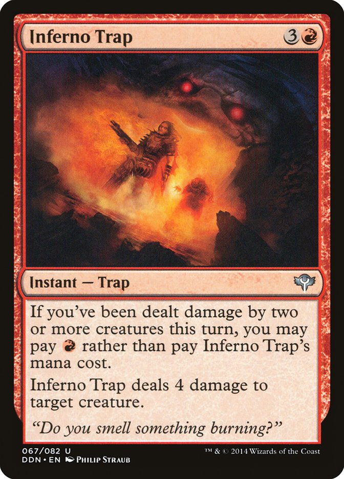 Inferno Trap [Duel Decks: Speed vs. Cunning] | Pandora's Boox