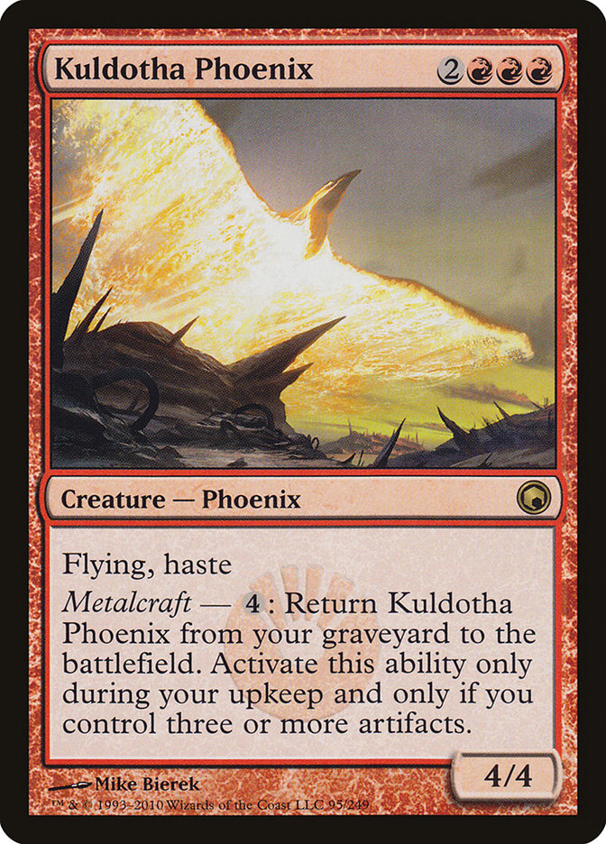 Kuldotha Phoenix [Scars of Mirrodin] | Pandora's Boox