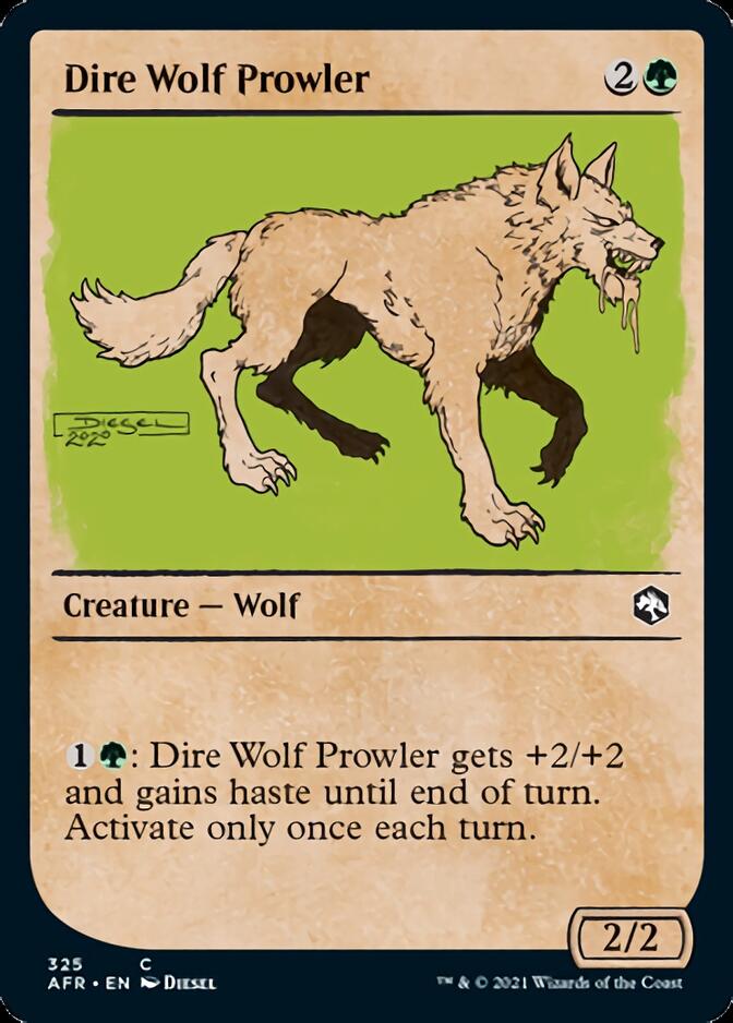 Dire Wolf Prowler (Showcase) [Dungeons & Dragons: Adventures in the Forgotten Realms] | Pandora's Boox