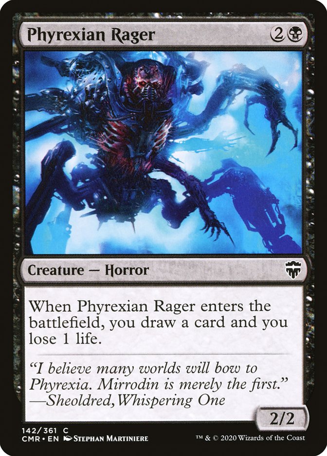 Phyrexian Rager [Commander Legends] | Pandora's Boox