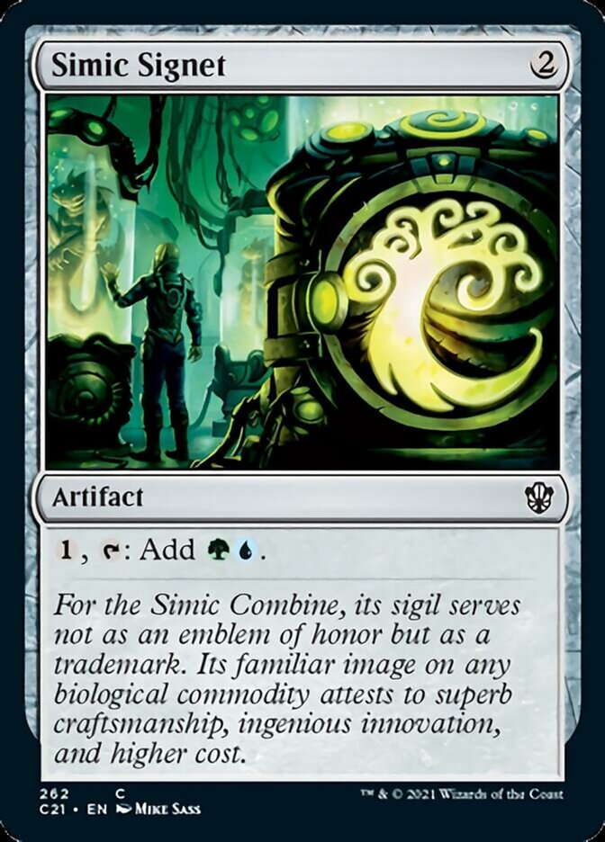 Simic Signet [Commander 2021] | Pandora's Boox