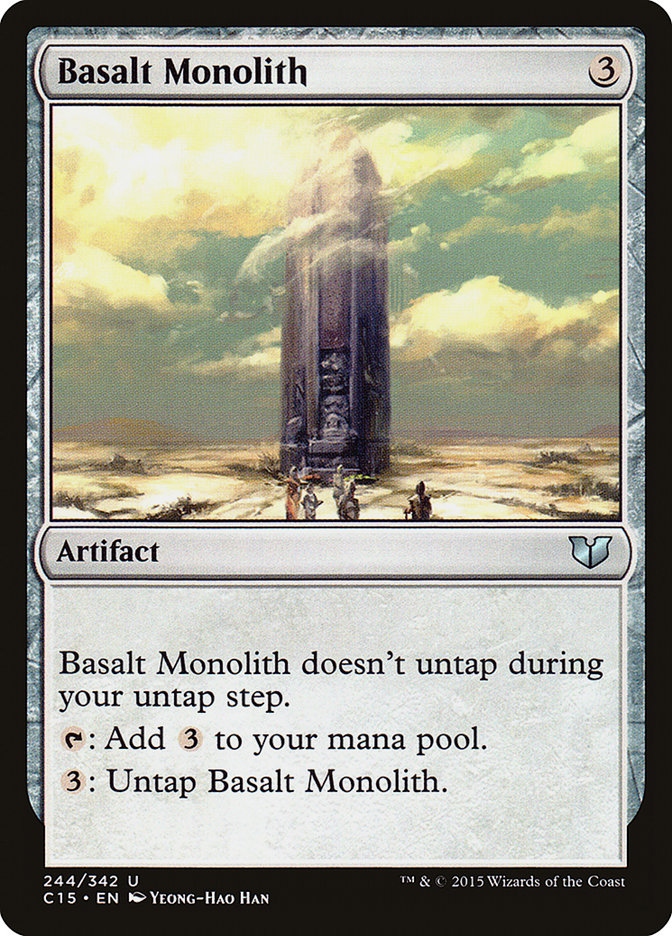 Basalt Monolith [Commander 2015] | Pandora's Boox