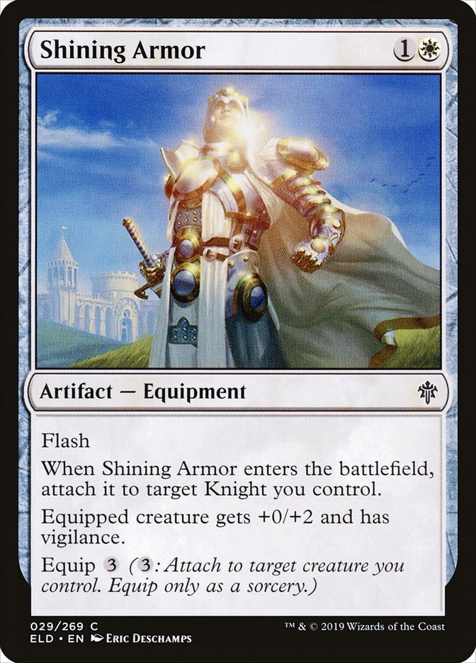 Shining Armor [Throne of Eldraine] | Pandora's Boox