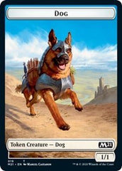Dog // Griffin Double-Sided Token [Core Set 2021 Tokens] | Pandora's Boox