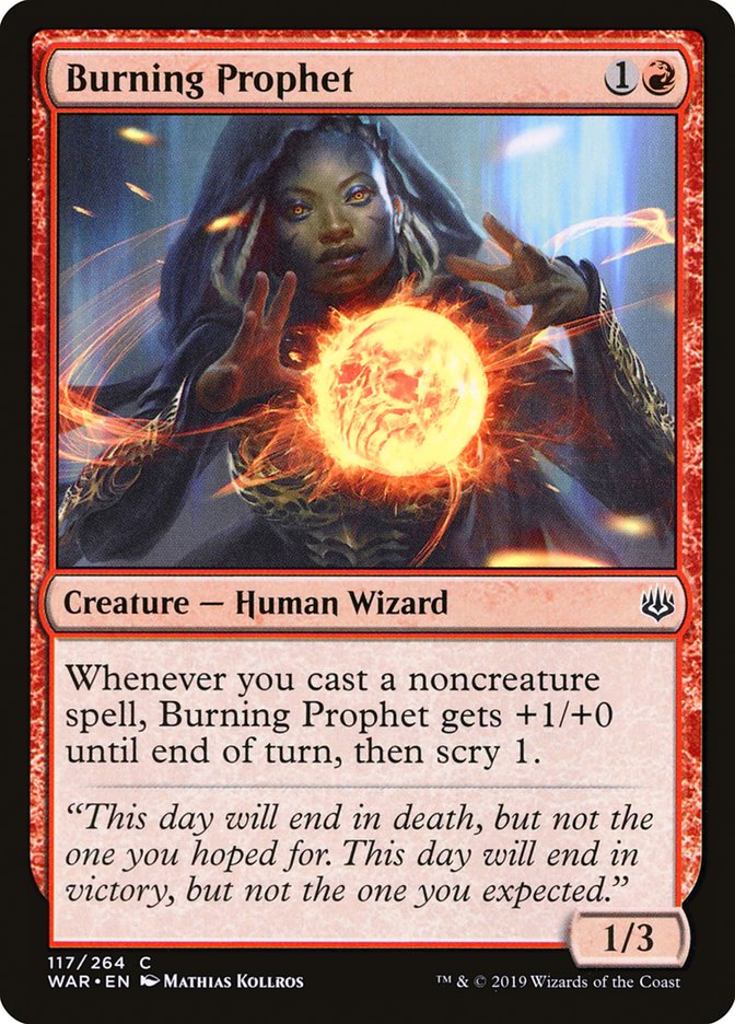 Burning Prophet [War of the Spark] | Pandora's Boox