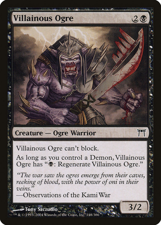 Villainous Ogre [Champions of Kamigawa] | Pandora's Boox